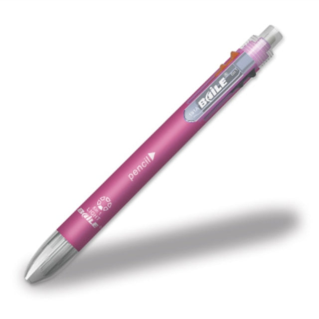 6-IN-1 Multifunction Ballpoint Pen - gadgetsink