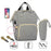 Large Capacity Nappy Bag with USB - gadgetsink