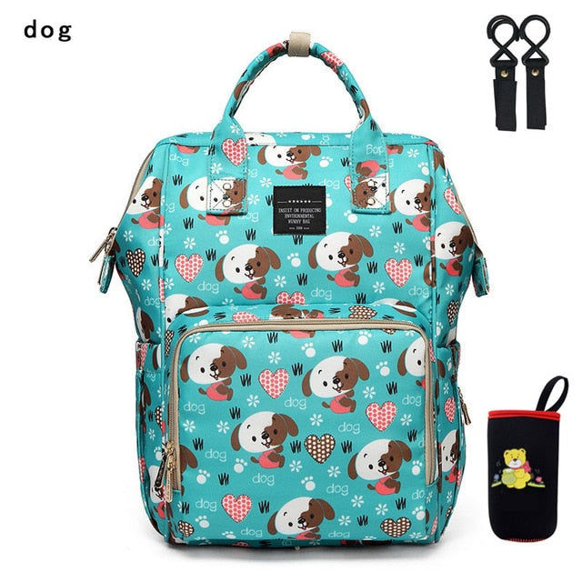 Large Capacity Nappy Bag with USB - gadgetsink
