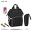 Large Capacity Nappy Bag with USB - gadgetsink