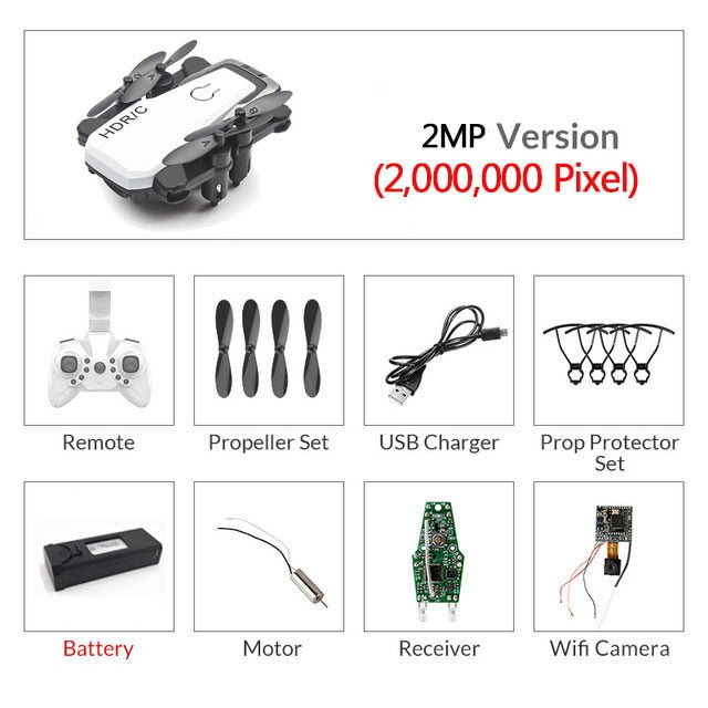 Foldable Mini Drone Camera - gadgetsink