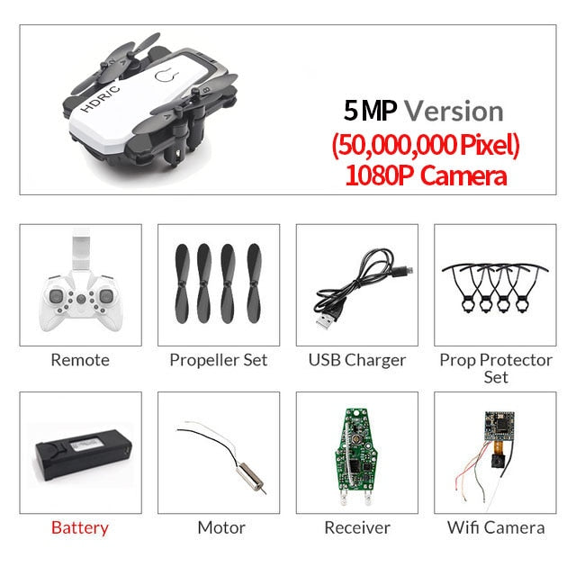 Foldable Mini Drone Camera - gadgetsink