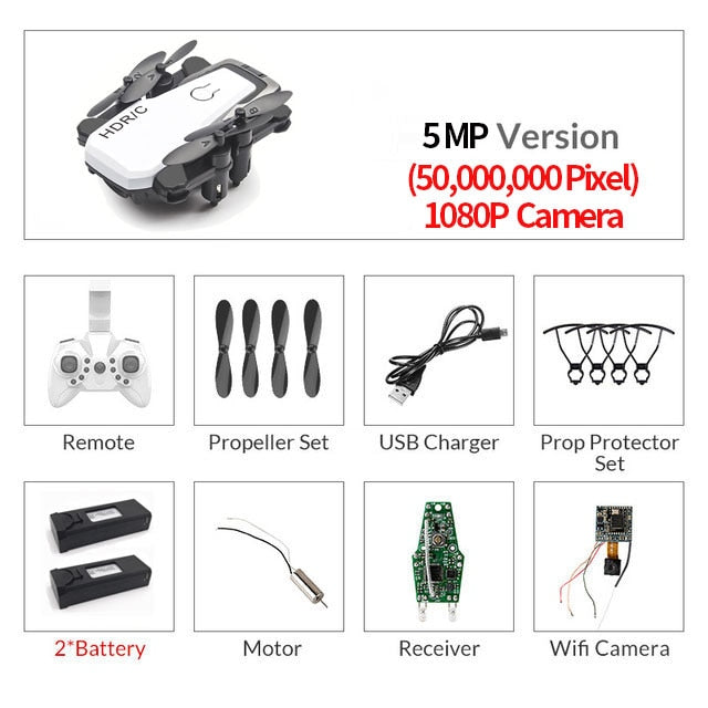 Foldable Mini Drone Camera - gadgetsink
