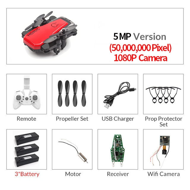 Foldable Mini Drone Camera - gadgetsink