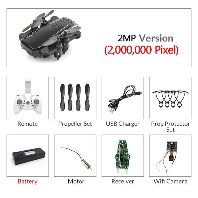Foldable Mini Drone Camera - gadgetsink