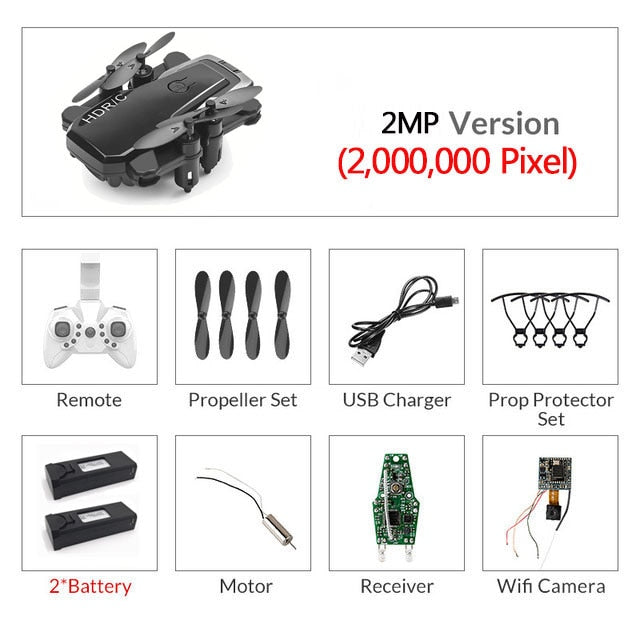 Foldable Mini Drone Camera - gadgetsink