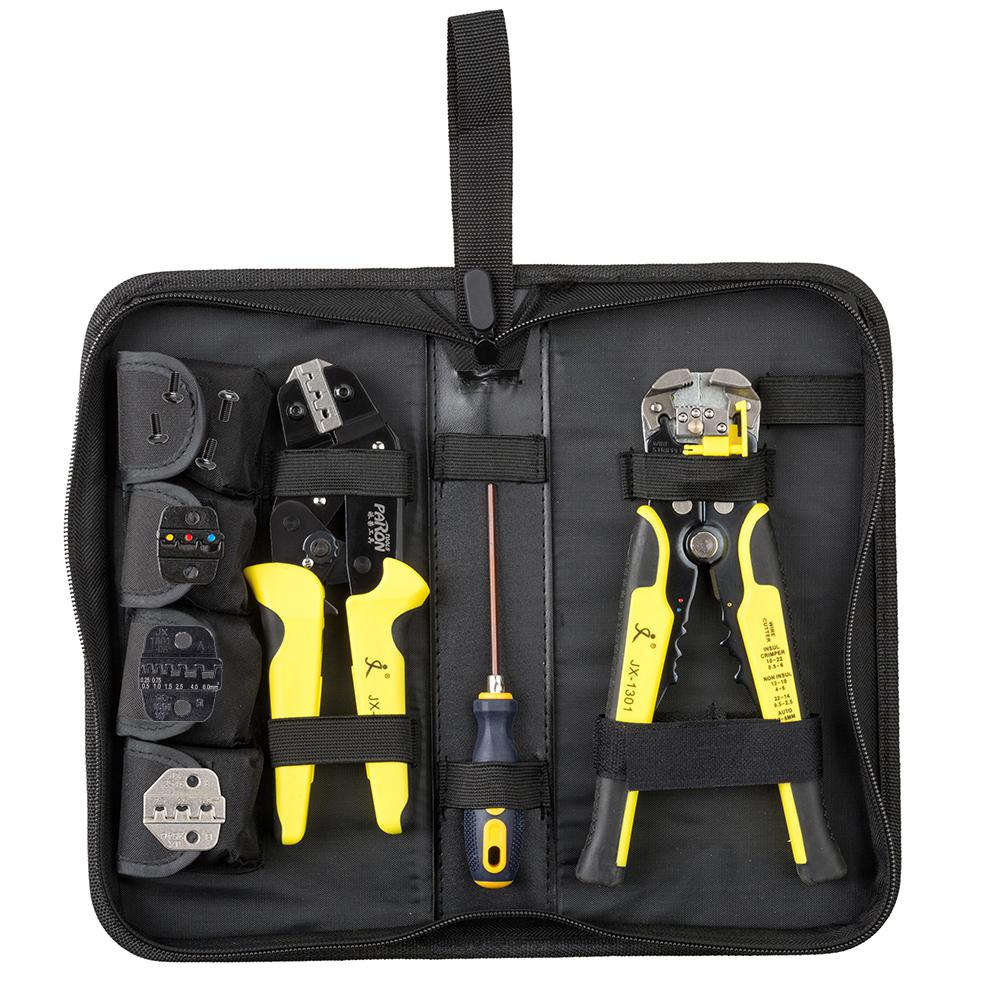 Ratcheting Wire Terminal Crimper - gadgetsink