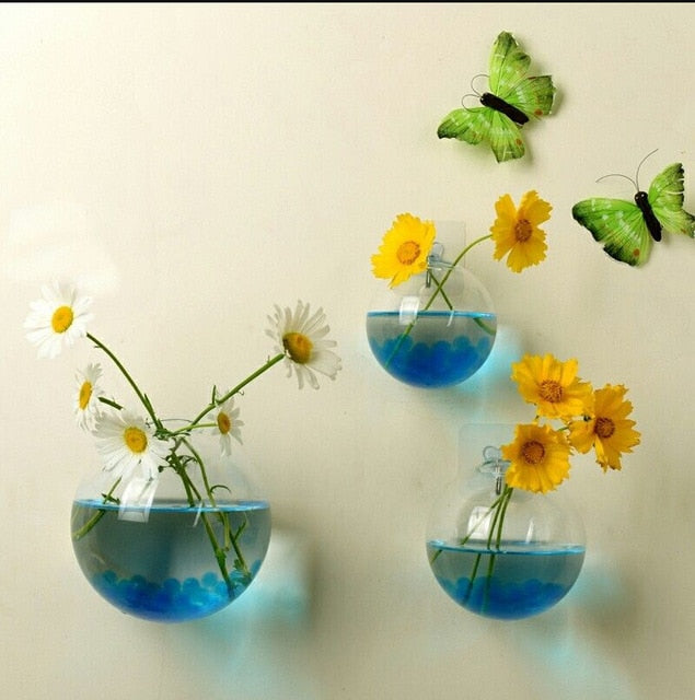 Hanging Glass Flower Pot - gadgetsink