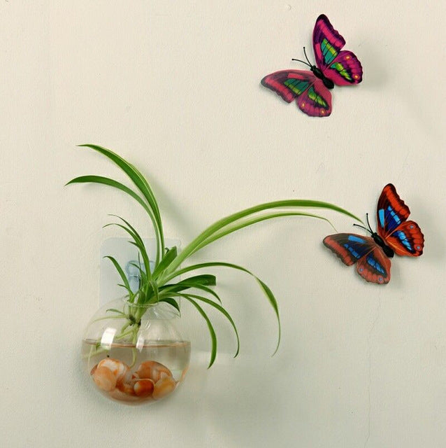 Hanging Glass Flower Pot - gadgetsink